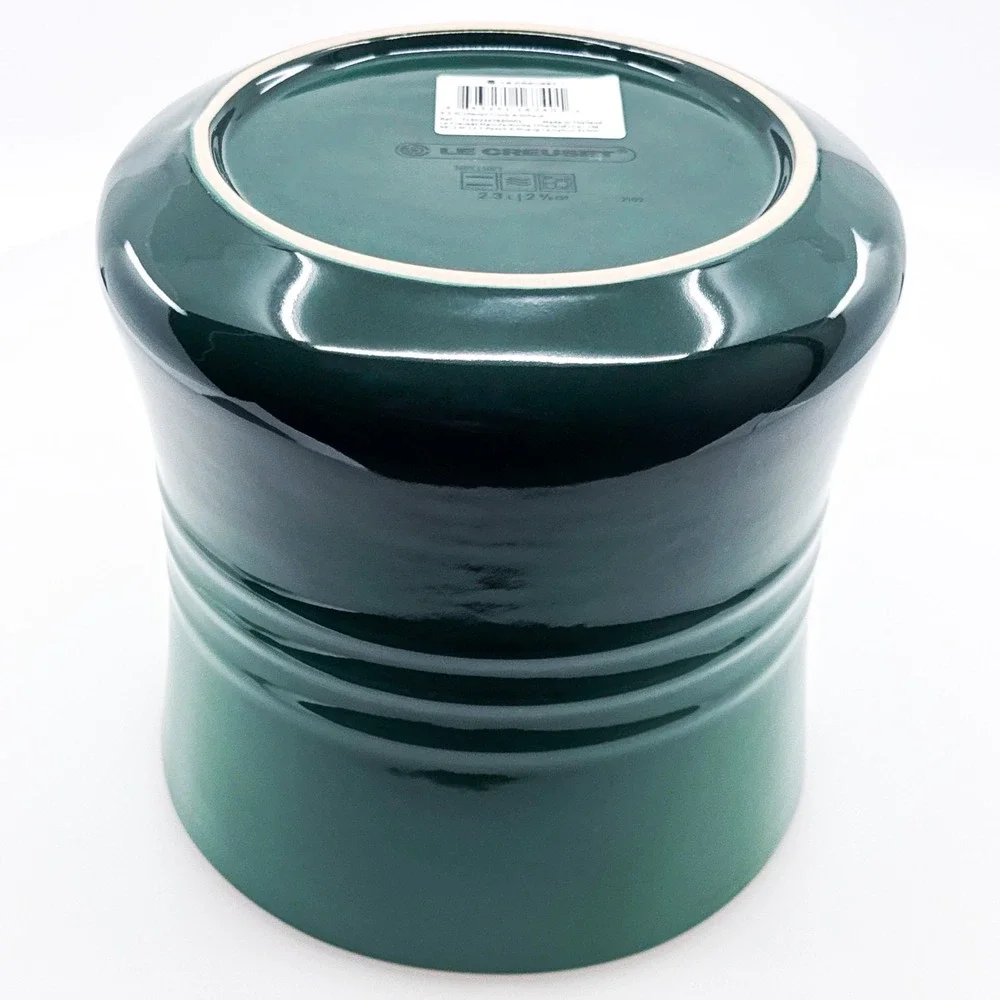 Le Creuset Artichaut Green Large Utensil Crock 2.3L / 2.38 Qt Stoneware 2102